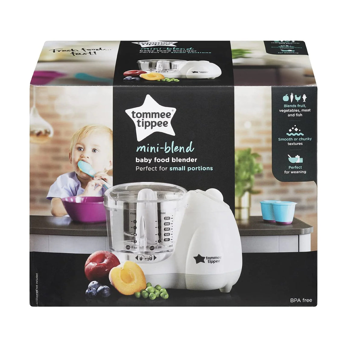 Tommee Tippee Mini Blend Baby Food Blender - MamaApp