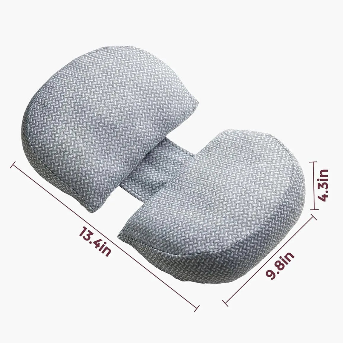 Momcozy Portable Maternity Pillow for Side Sleeper, Support for Back, Belly, Hips
