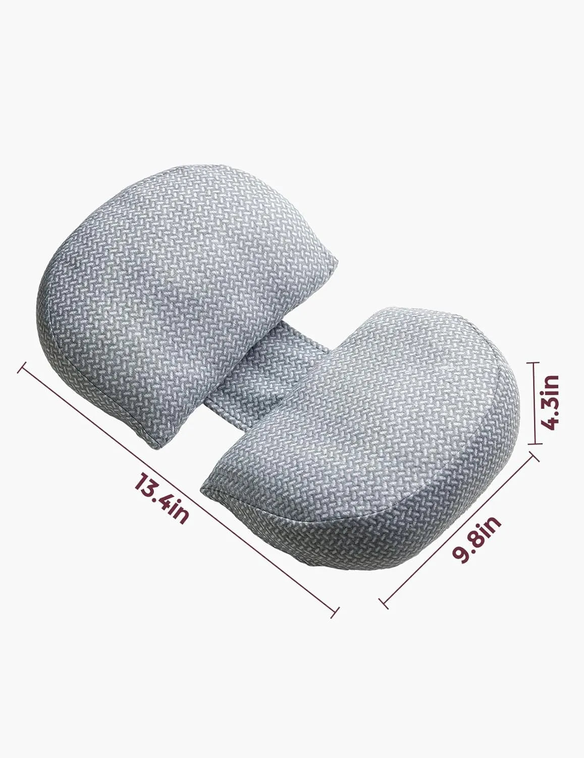 Momcozy Portable Maternity Pillow for Side Sleeper, Support for Back, Belly, Hips