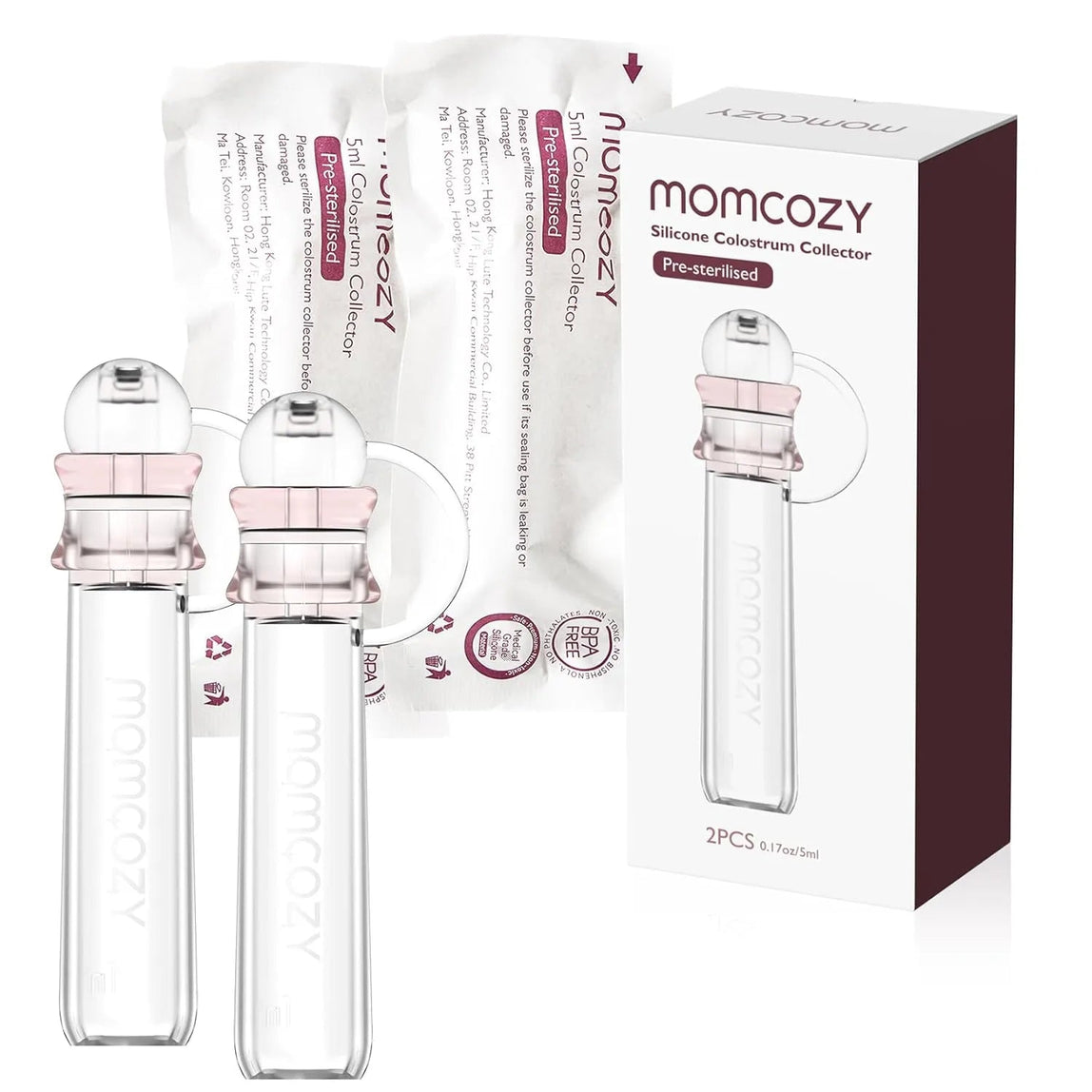 Momcozy Colostrum Reusable Breast Milk Collector- 2 Pcs