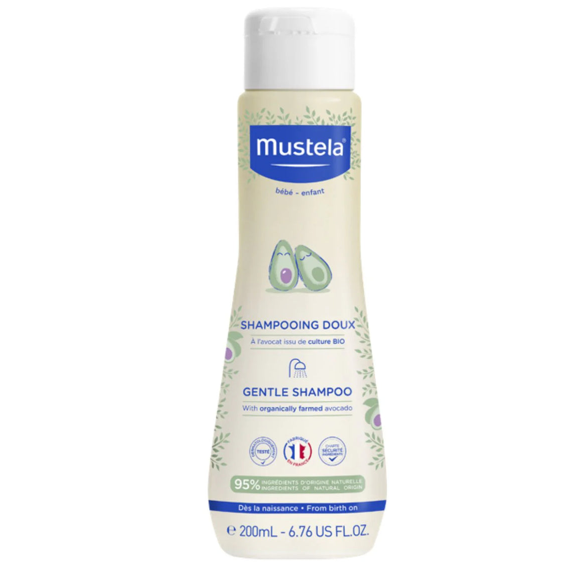Mustela Gentle Cleansing Shampoo 200ml - MamaApp