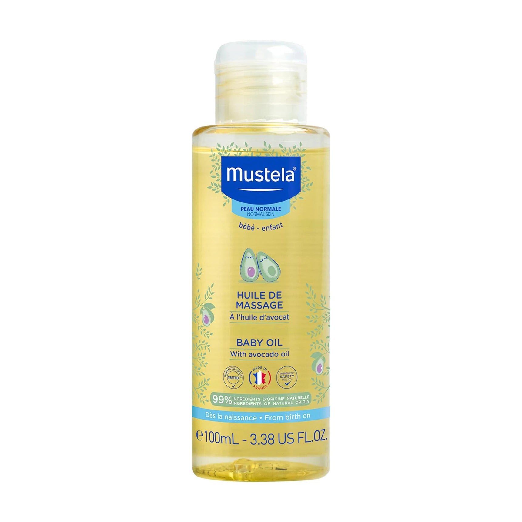 Mustela Baby Oil - MamaApp Qatar
