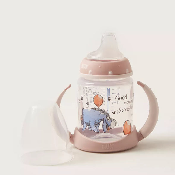 NUK First Choice+ Disney Learner Bottle 150ml – Grey (6–18 Months)