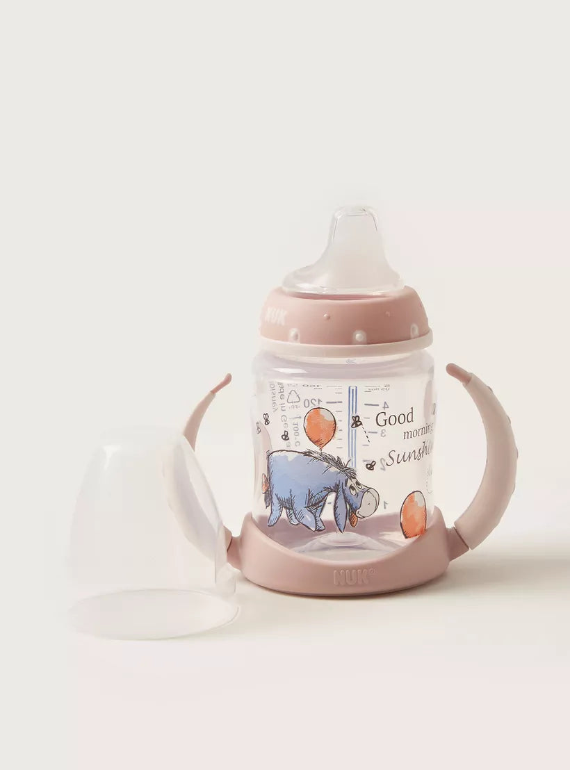 NUK First Choice+ Disney Learner Bottle 150ml – Grey (6–18 Months)