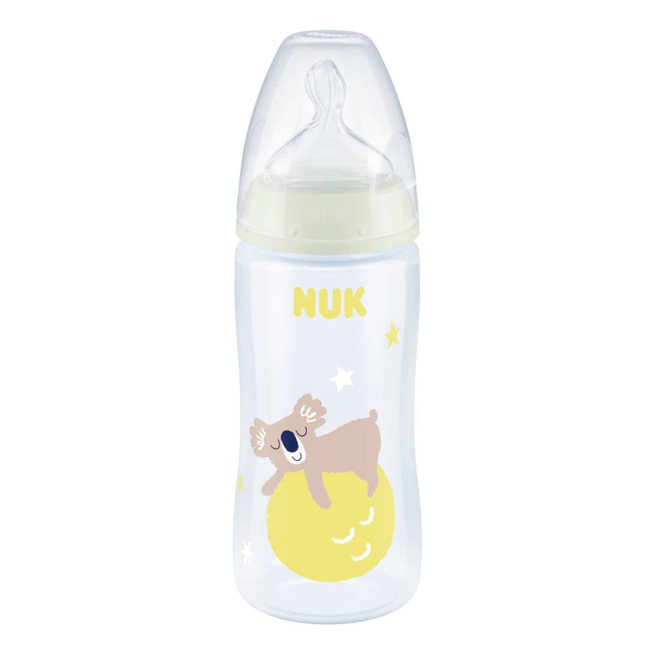 NUK First Choice+ Night Baby Bottle with Temperature Control – 300ml