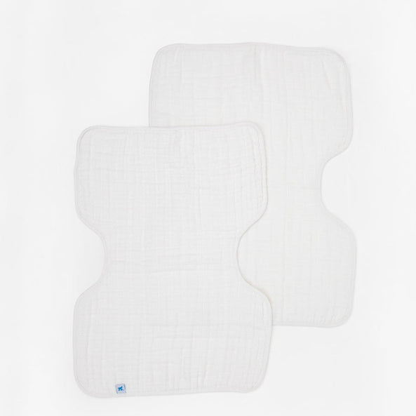 Little Unicorn Cotton Muslin Burp Cloth Set 2 pack