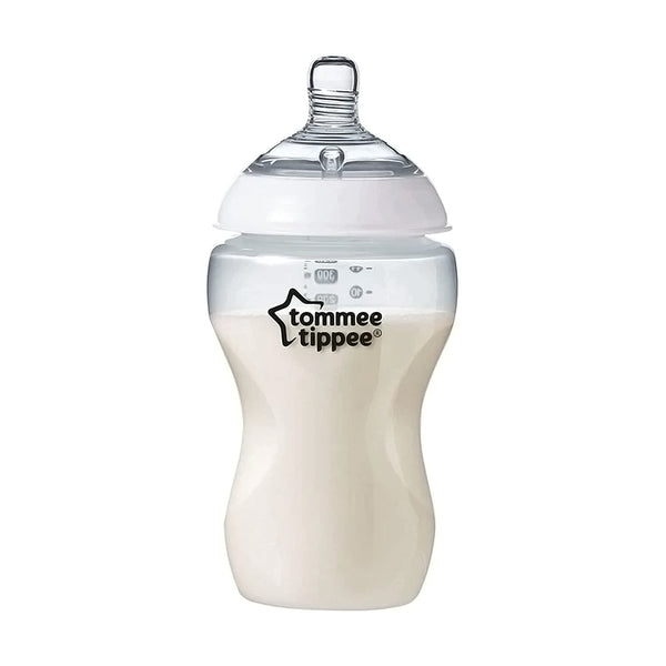 Tommee Tippee Closer To Nature PP Feeding Bottle Clear 340ml