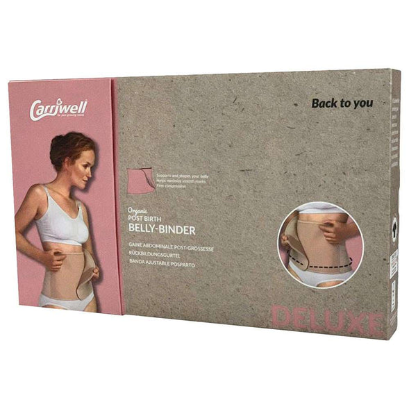 Carriwell Organic Post Birth Belly Binder - Honey