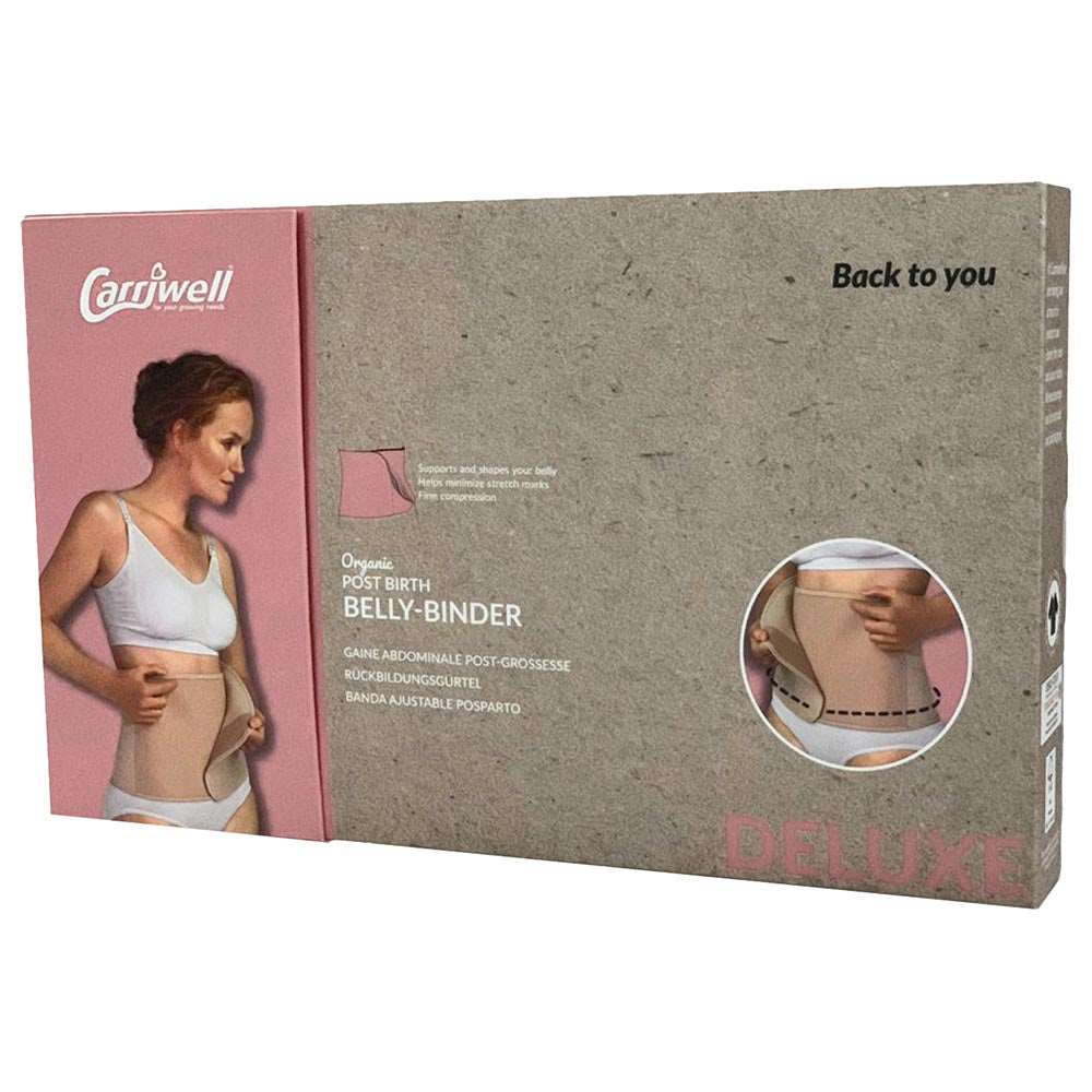 Carriwell Organic Post Birth Belly Binder - Honey