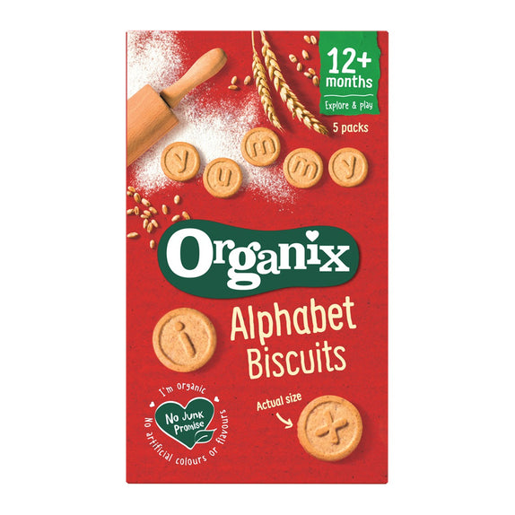 Organix Organic Alphabet Biscuits - MamaApp