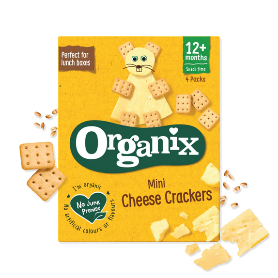 Organix Organic Mini Cheese Cracker - MamaApp