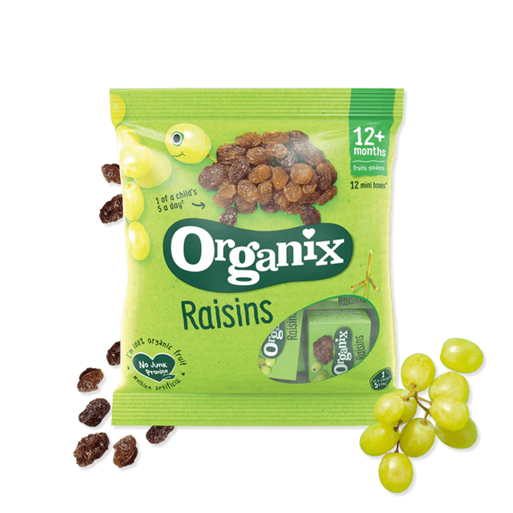 Organix Organic Raisins - MamaApp