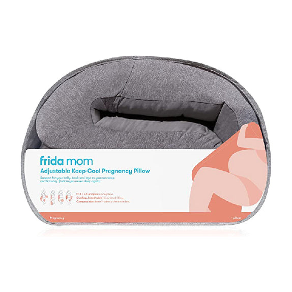Frida Mom Adjustable Keep-Cool Pregnancy Pillow - MamaApp