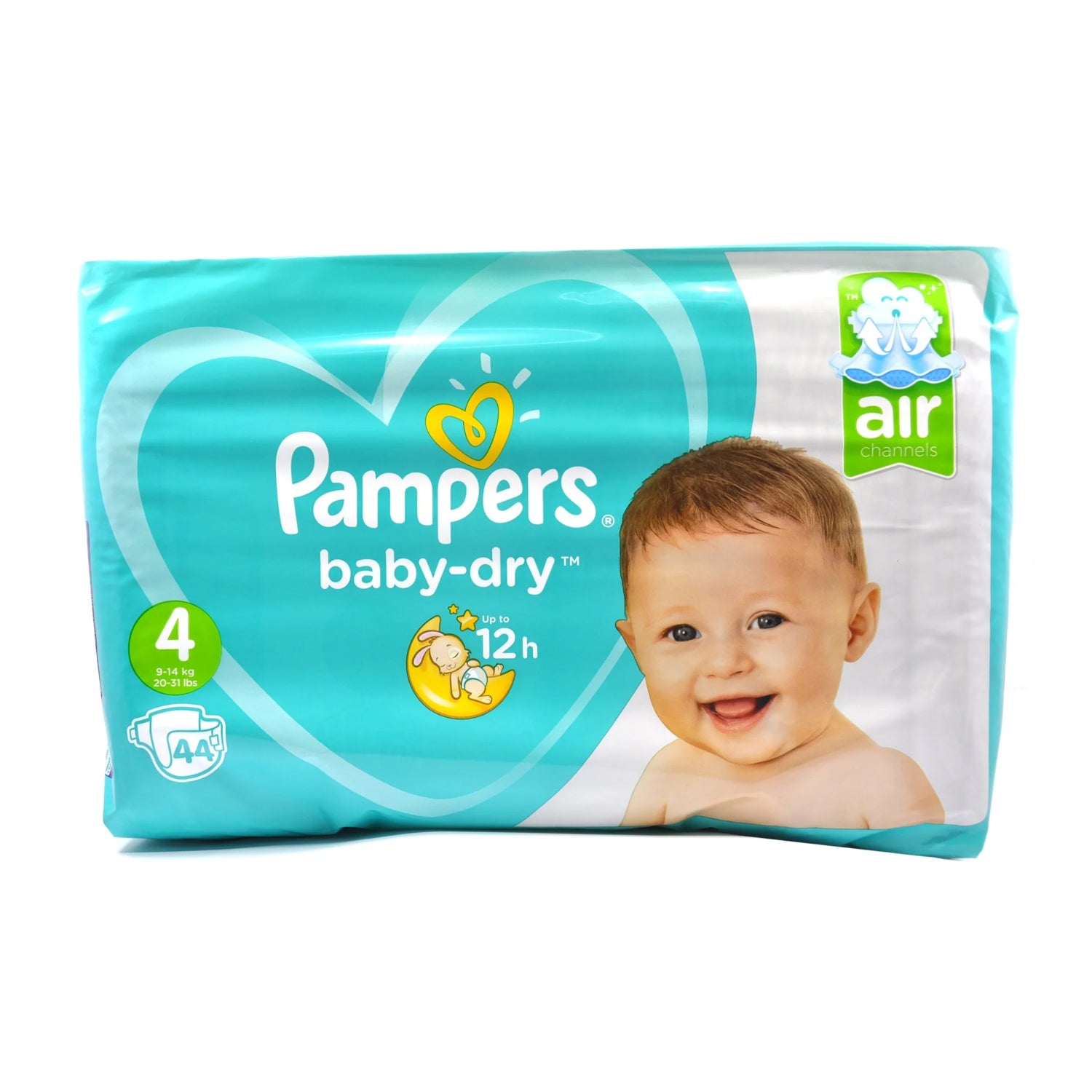 Pampers Baby Dry Diapers Size 4 (44's)