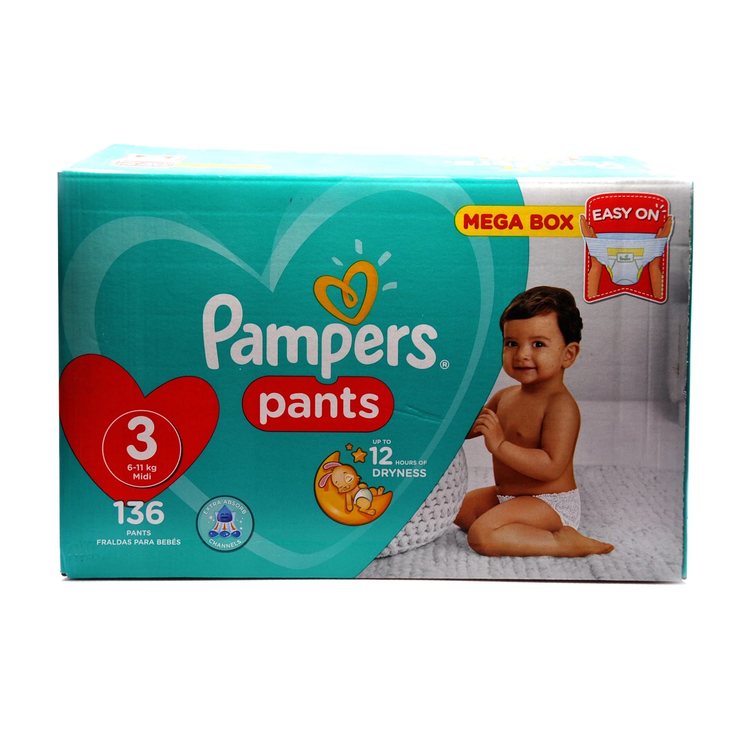 Pampers Pants Size 3 (136's)
