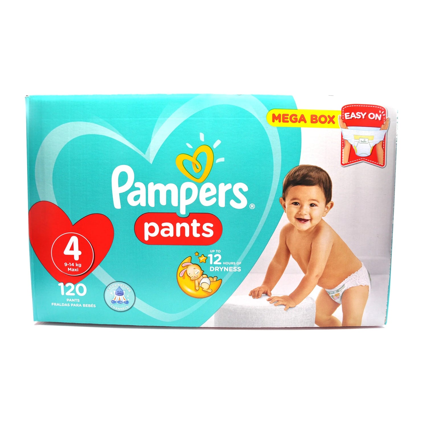 Pampers Pants Size 4 Mega Box (120's)