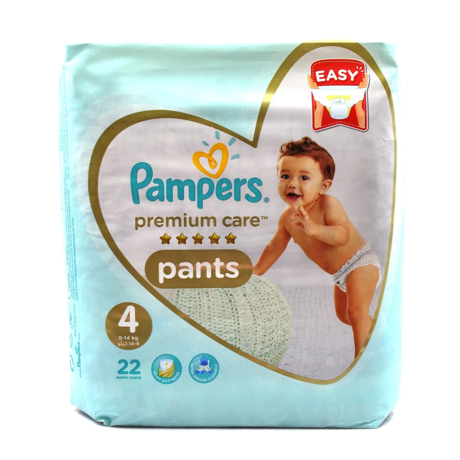 Pampers Premium Care Pants Size 4 (22's)