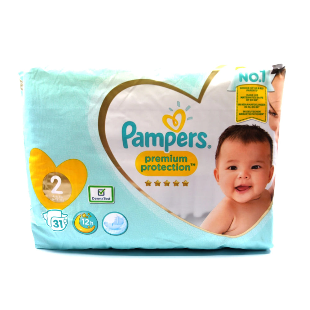 MamaApp Pampers Premium Protection Diapers Size 2 (31's)