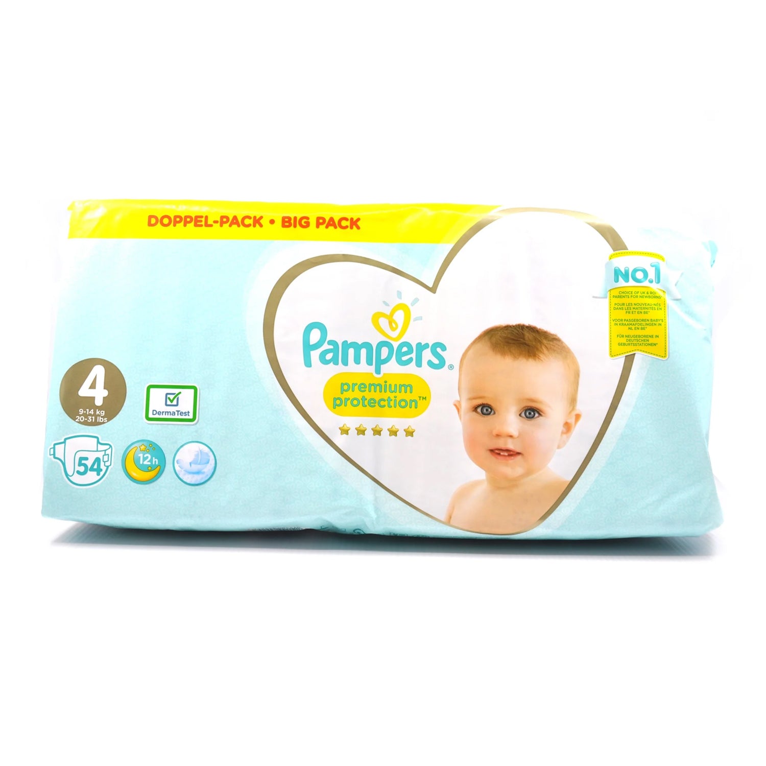 Pampers Premium Protection Diapers Size 4 Big Pack (54's)