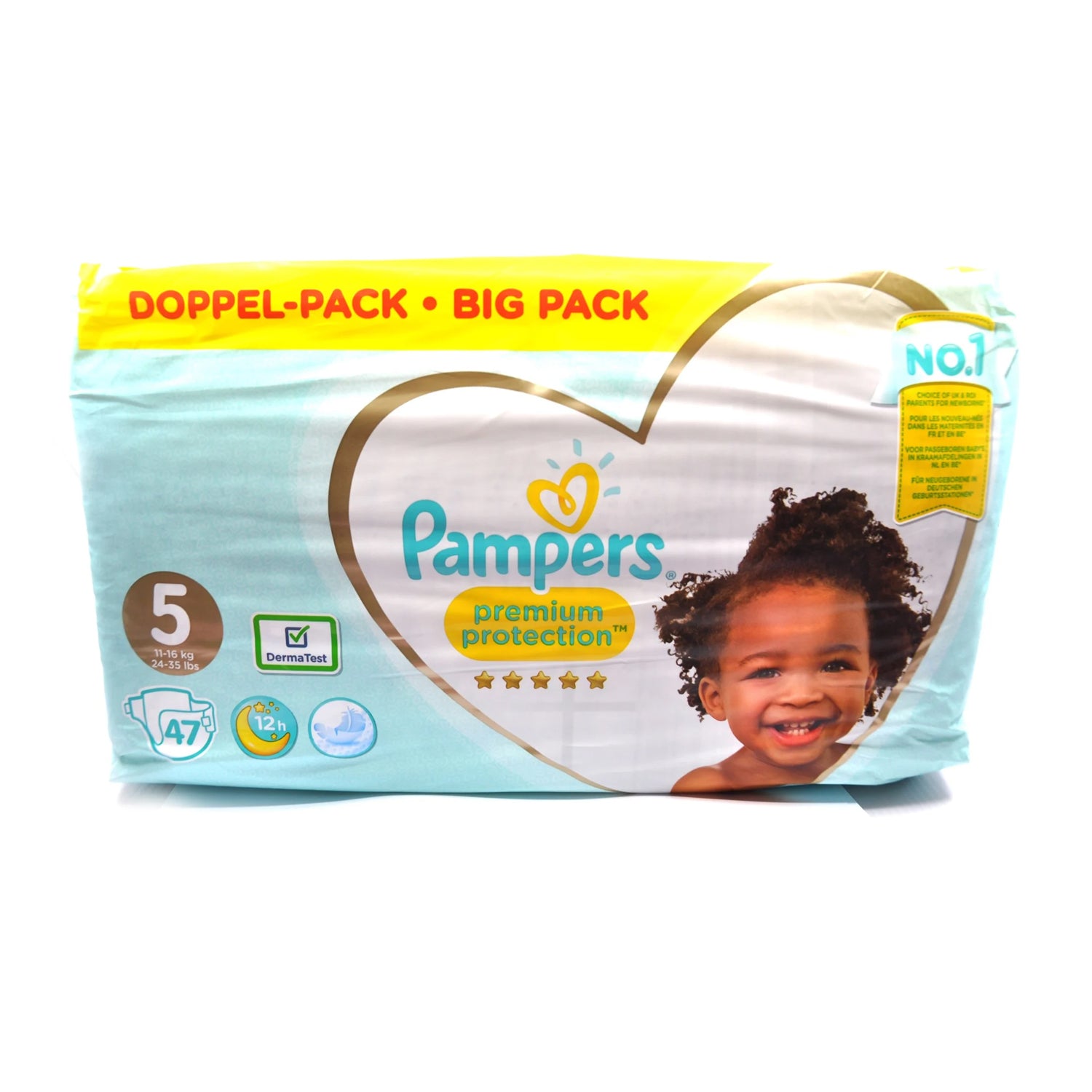 Pampers Premium Protection Diapers Size 5 Big Pack (47's)