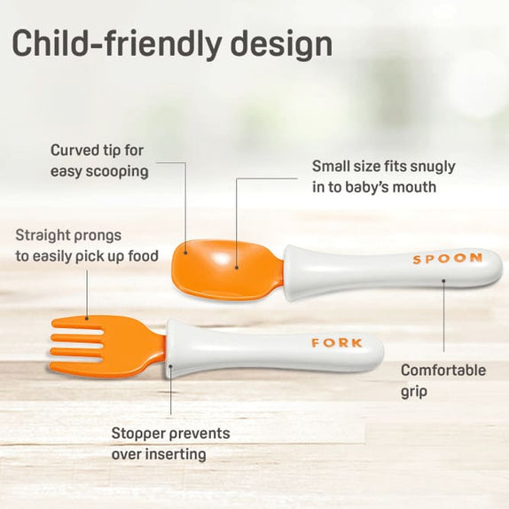 Pigeon Do-It-Myself Cutlery Set - MamaApp