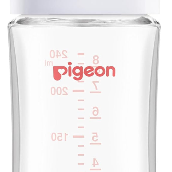 Pigeon softouch wideneck plastic feeding bottle 3m 240ml copy