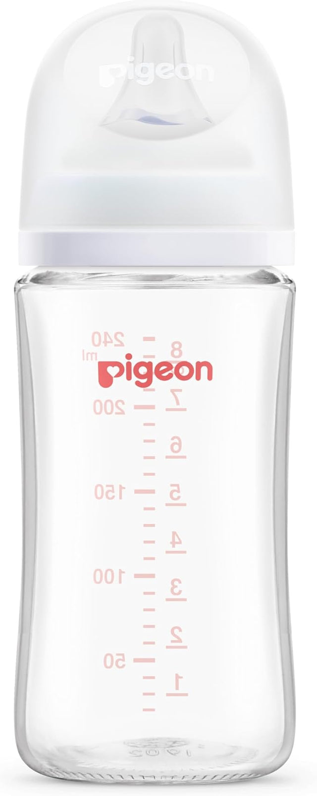 Pigeon Softouch WN3  Nursing Glass Feeding Bottle 3m+ 240ml