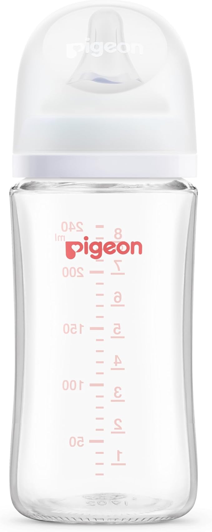 Pigeon Softouch WN3  Nursing Glass Feeding Bottle 3m+ 240ml