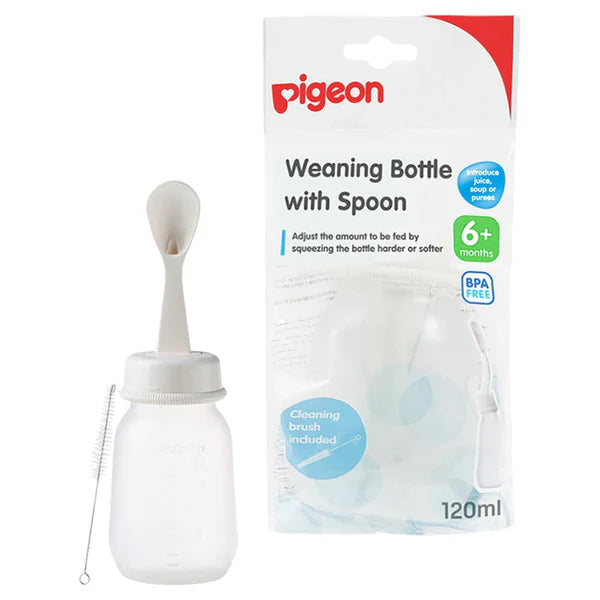 Pigeon Weaning Bottle With Spoon