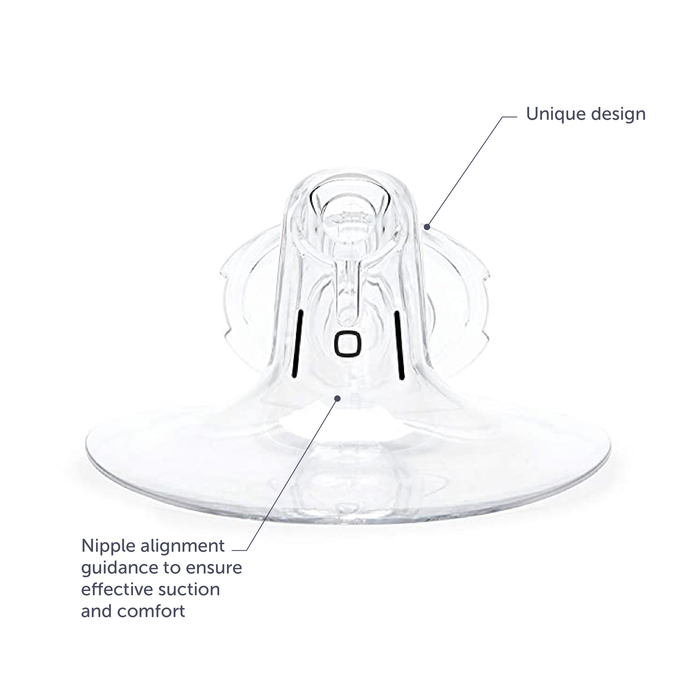 Elvie pump breast shield 28mm 2 pack