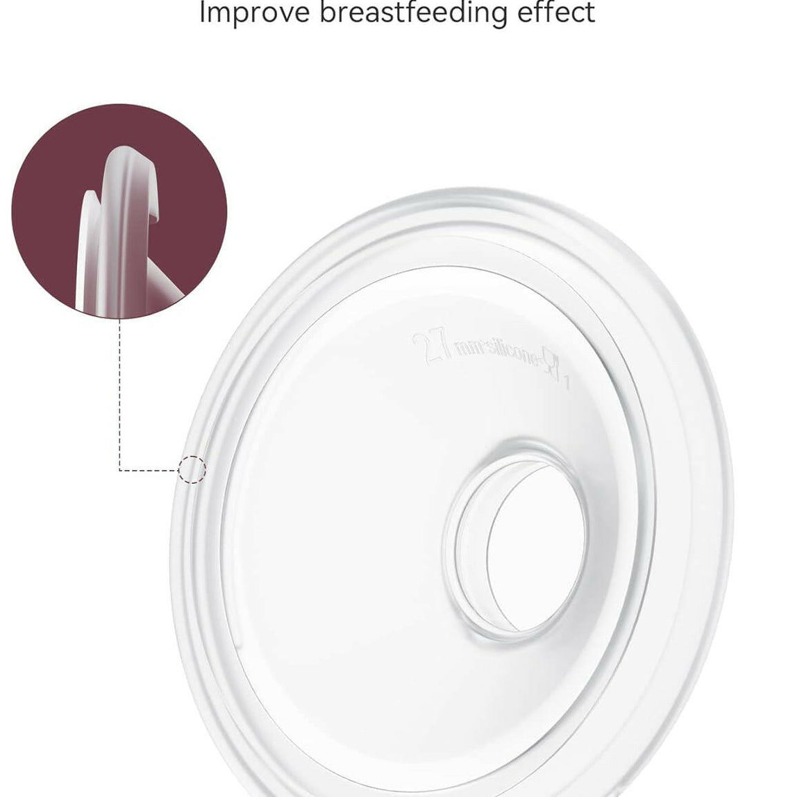 Momcozy double layer flange for s12 pro wearable pump