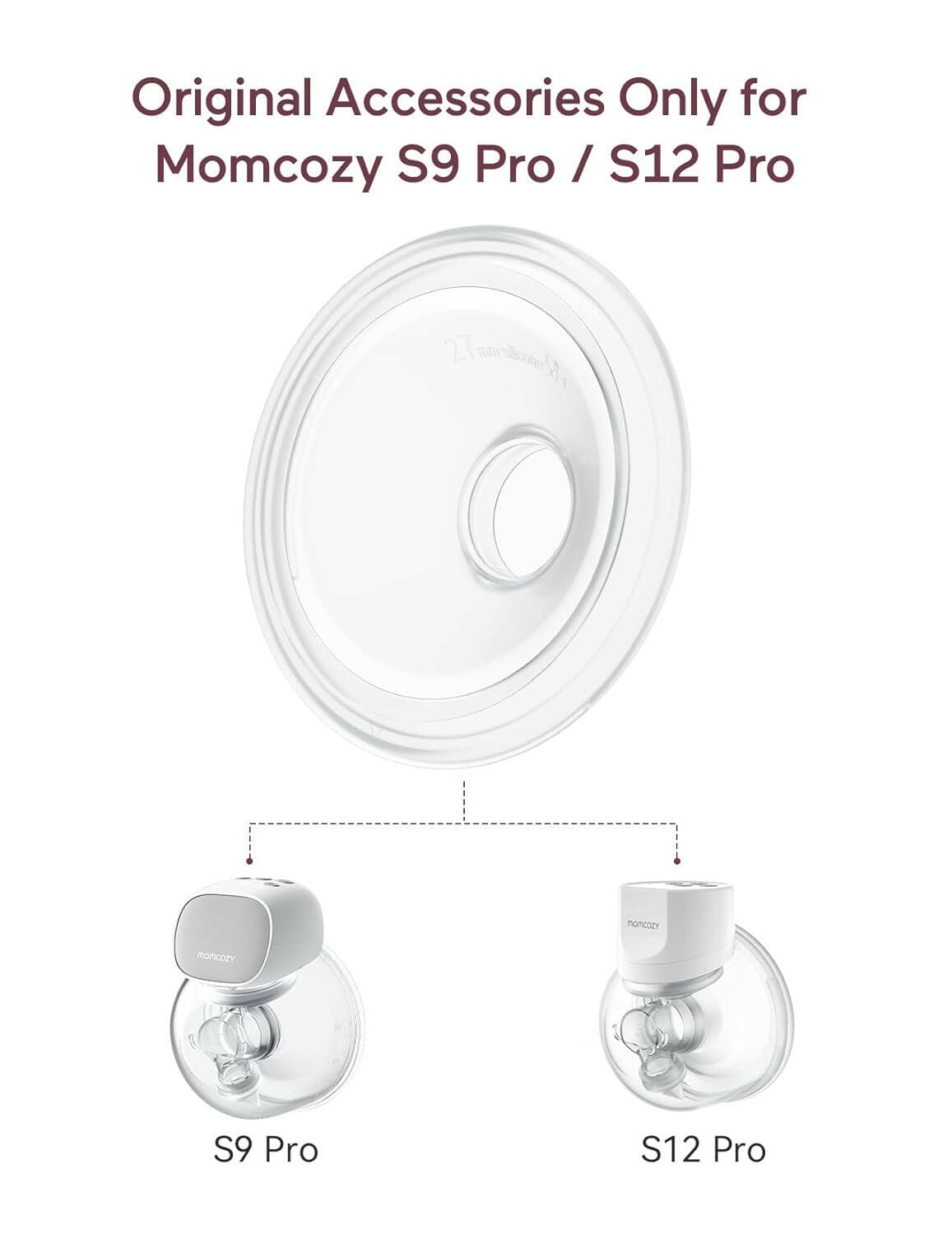Momcozy Double Layer Flange for S12 Pro Wearable Pump 24 mm