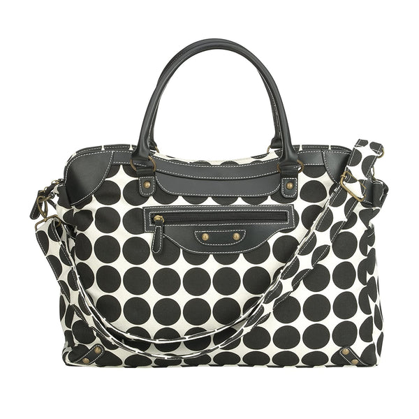 Ryco Sienna Nursery Bag - Black Polka