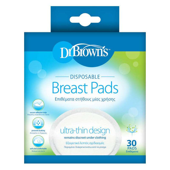 Dr. Brown's Disposable Breast Pads 30's - MamaApp