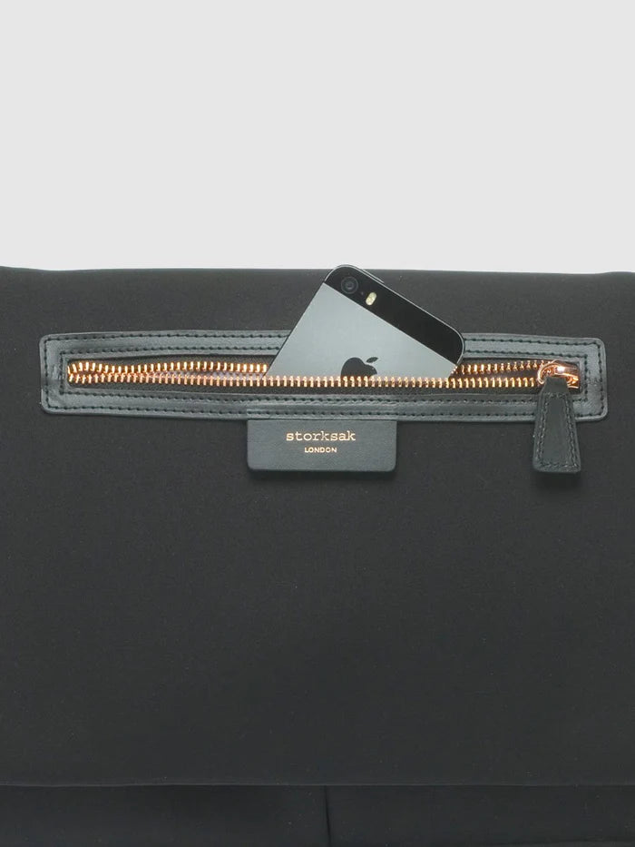 Storksak Stroller Organiser Luxe - Black Scuba