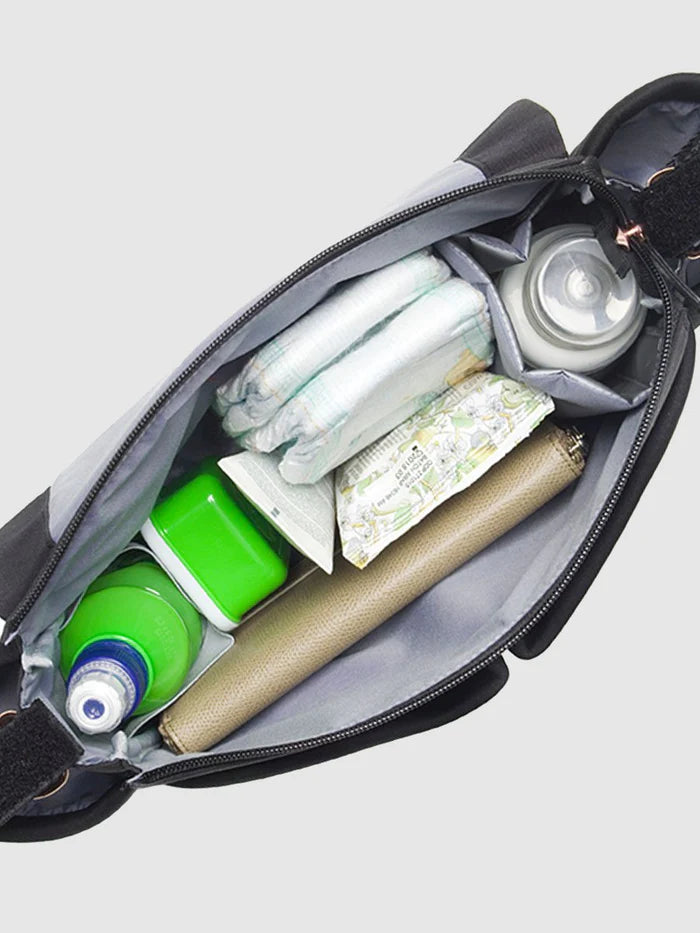 Storksak Stroller Organiser Luxe - Black Scuba