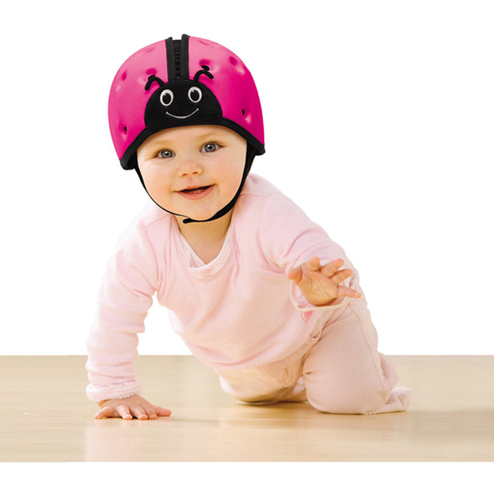 Safehead Baby Headgear Ladybird-Pink
