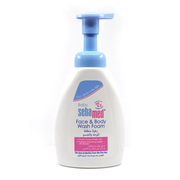 Sebamed Baby Face & Body Wash Foam