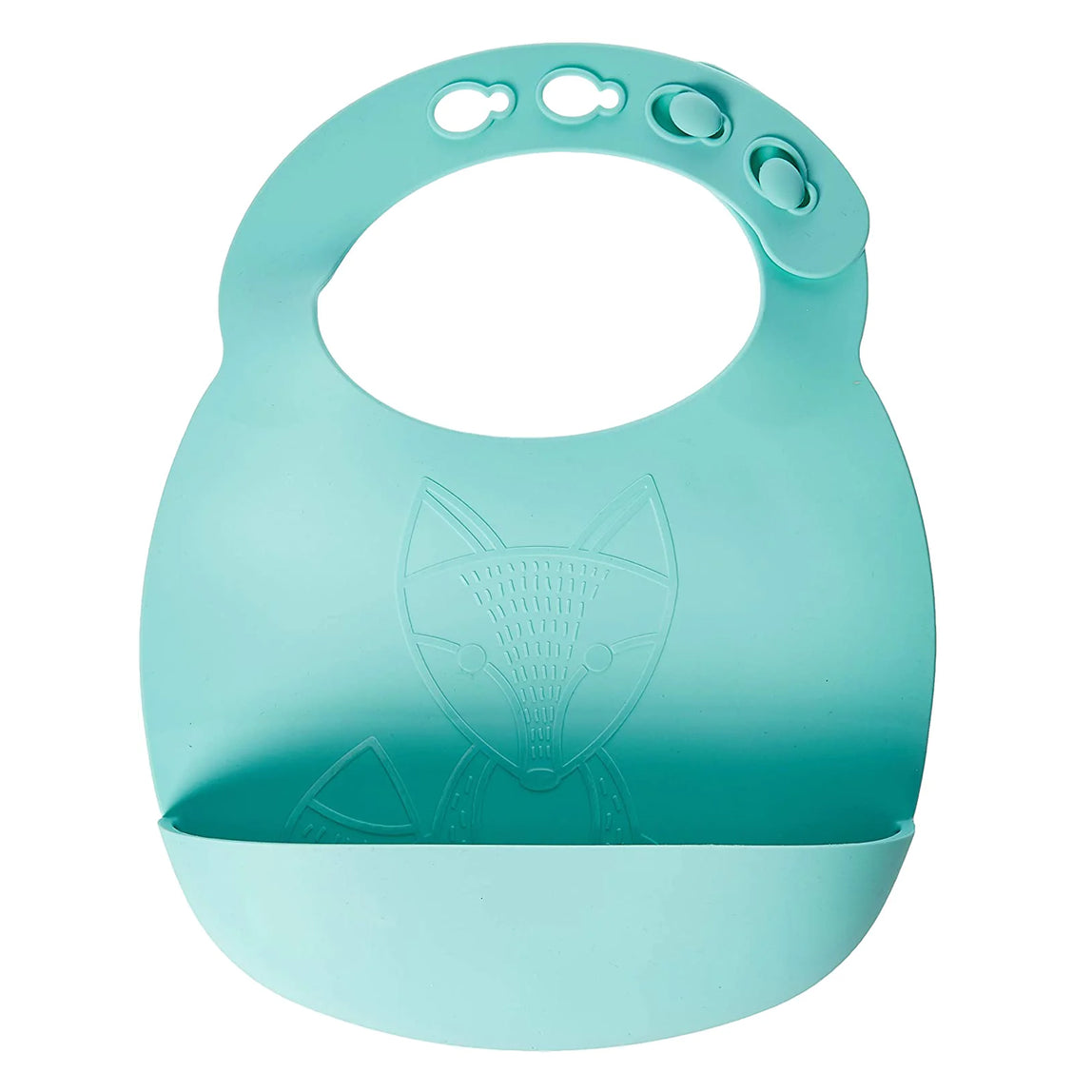 Dr. Brown's Silicone Bib Turquoise - MamaApp