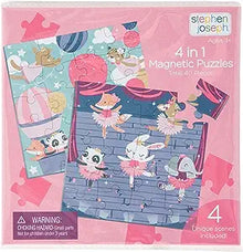 Stephen Joseph 4 IN 1 Magnetic Puzzle Book
