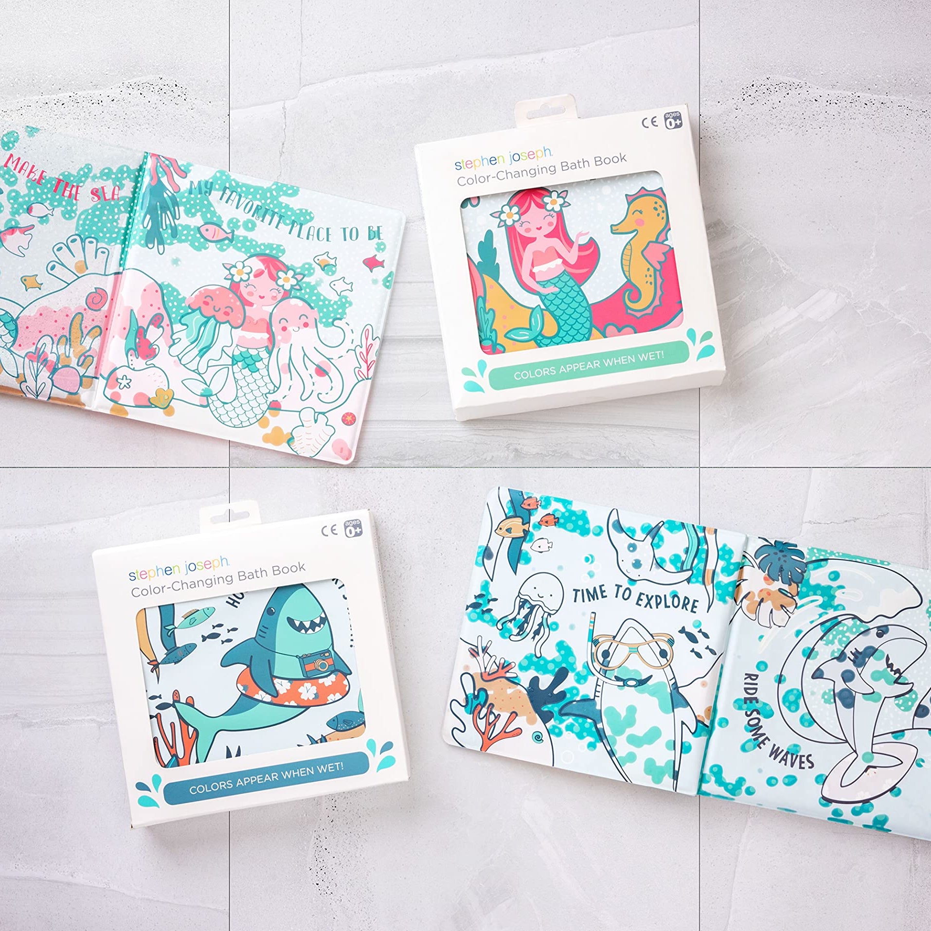 Stephen Joseph Color Changing Bath Book