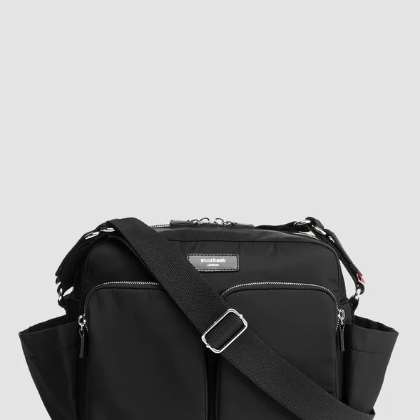 Storksak Eco Stroller Diaper Bag  - Black