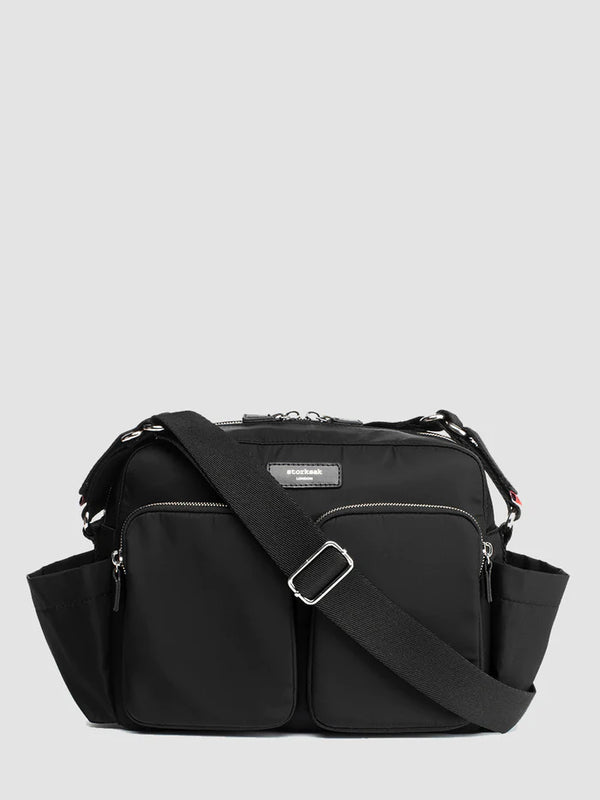 Storksak Eco Stroller Diaper Bag  - Black