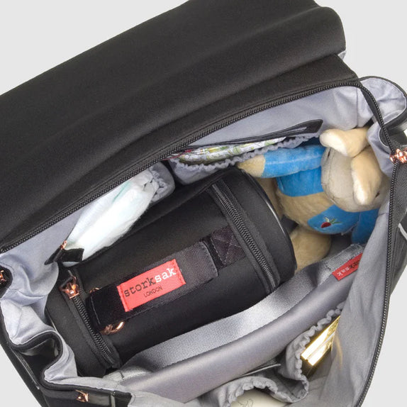 Storksak St James Scuba Bag - Black - MamaApp