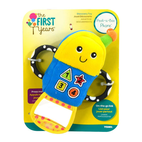 The First Years Peek-A-Boo Phone Soft Toy - MamaApp