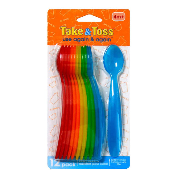 The First Years Take & Toss Infant Spoons - MamaApp