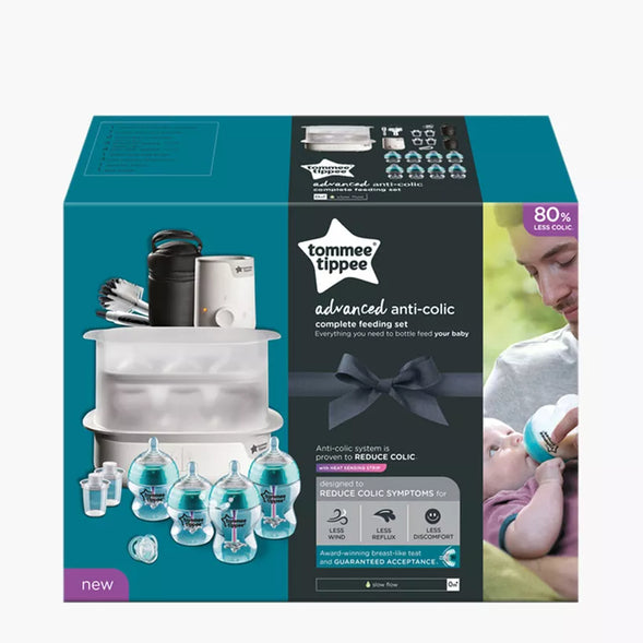 Tommee Tippee Advanced Anti-Colic Complete Feeding Set - Blue