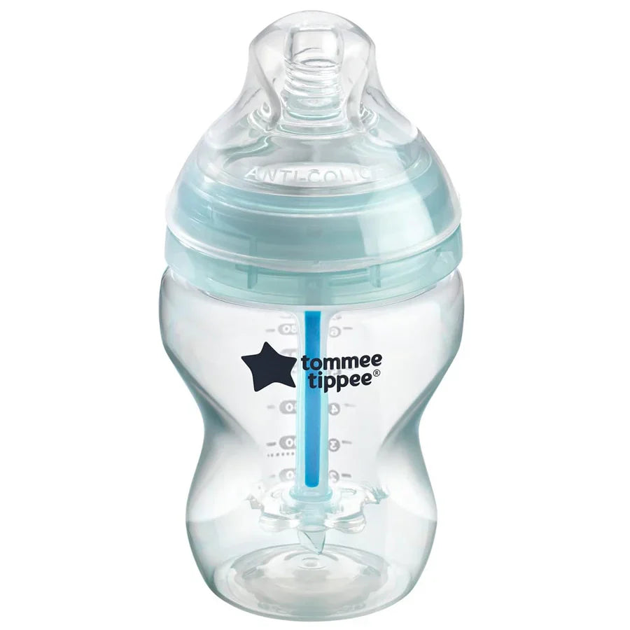 Tommee Tippee Advanced Anti-Colic Feeding Bottle – 260ml (Teal)
