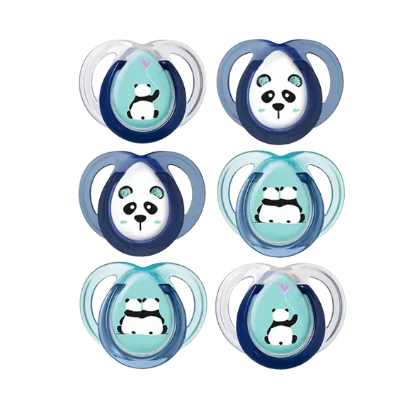 Tommee Tippee Anytime Soother 18-36 Months (Pack of 6) - MamaApp Qatar