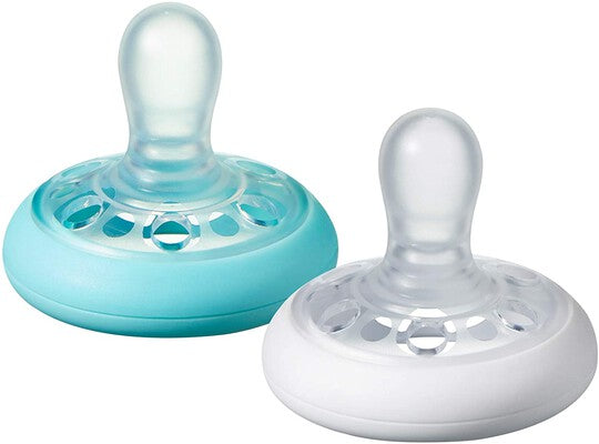 Tommee Tippee Closer To Nature Breast Like Soother, Pack of 2 (6-18 MONTHS)